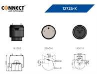 DORSE CONNECT SÜSPANSİYON KÖRÜĞÜ KOMPLE 12725 32725 2725