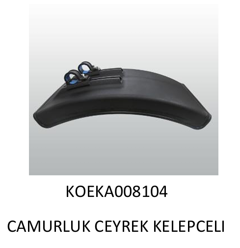 KOLUMAN ÇEYREK ÇAMURLUK KELEPÇELİ KA008104