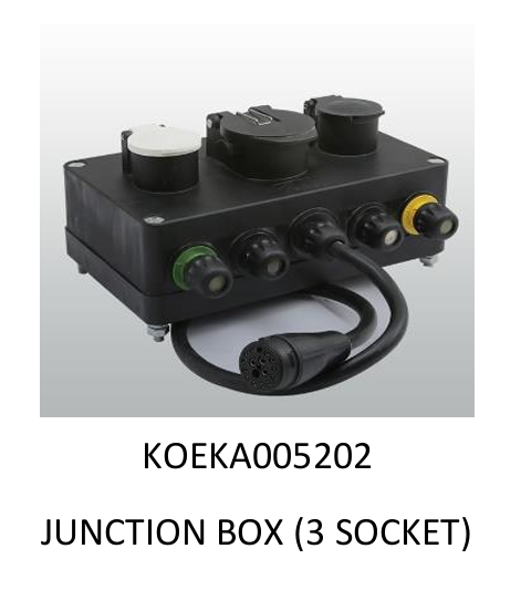 KOLUMAN JUNCTİON BOX SOKET KUTUSU KA005202