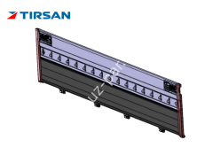 Tırsan yan kapak komple alüminyum KG01352