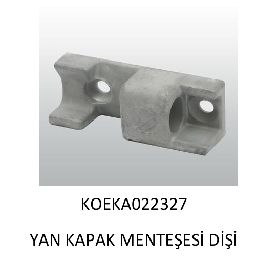 KOLUMAN YAN KAPAK MENTEŞESİ DİŞİ KA022327