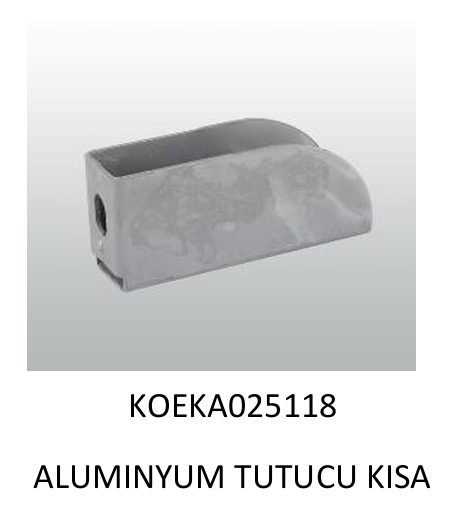 KOLUMAN ALÜMİNYUM TUTUCU KISA KA025118