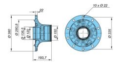 Bpw Porya Eco Plus 2 boş 03.272.43.53.0 0327243530 160403