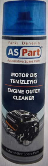 ASPART MOTOR DIŞ TEMİZLEYİCİ SPREY 500 ml. 24 lü