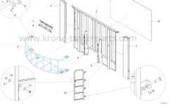 Krone ön duvar sepeti - 515063922