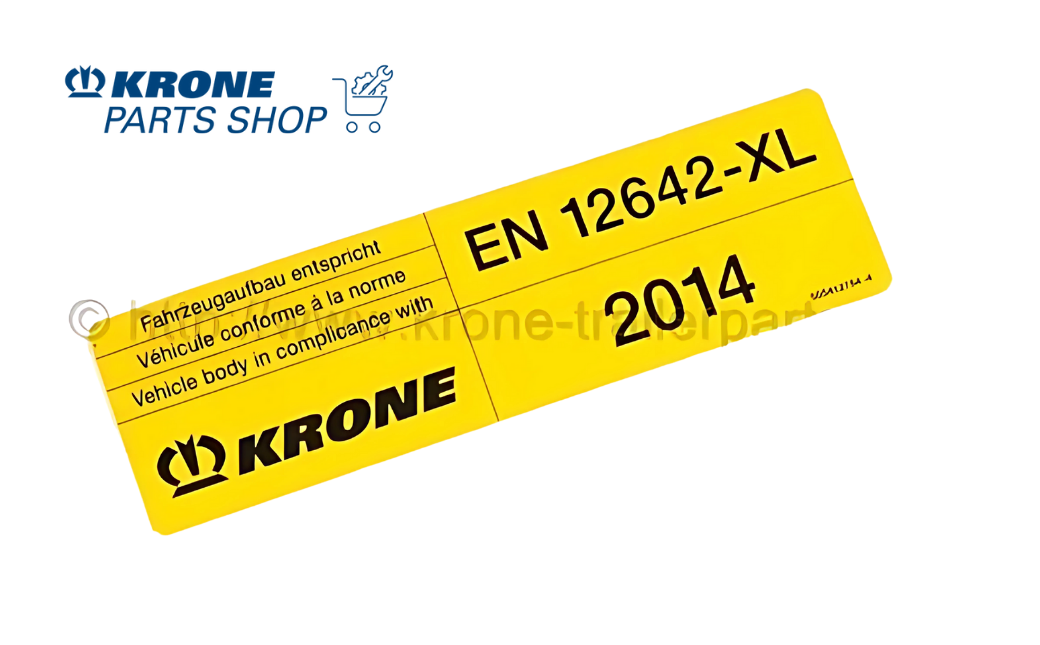 Krone Etiket EN12642XL - 505412754