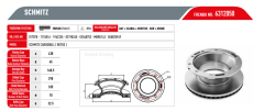 SCHMITZ FRENBU FREN DİSKİ 1176816-017870-ED07025-631250