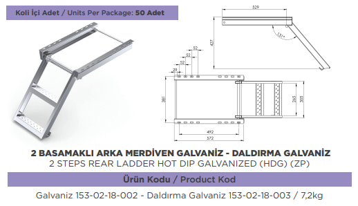 Dorse arka merdiven