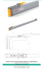 Dorse Profil tip yük tutucu