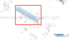 Krone Aluminyum Çatı Rayı Sağ CS Krone 190 L4 Versus - 515089084